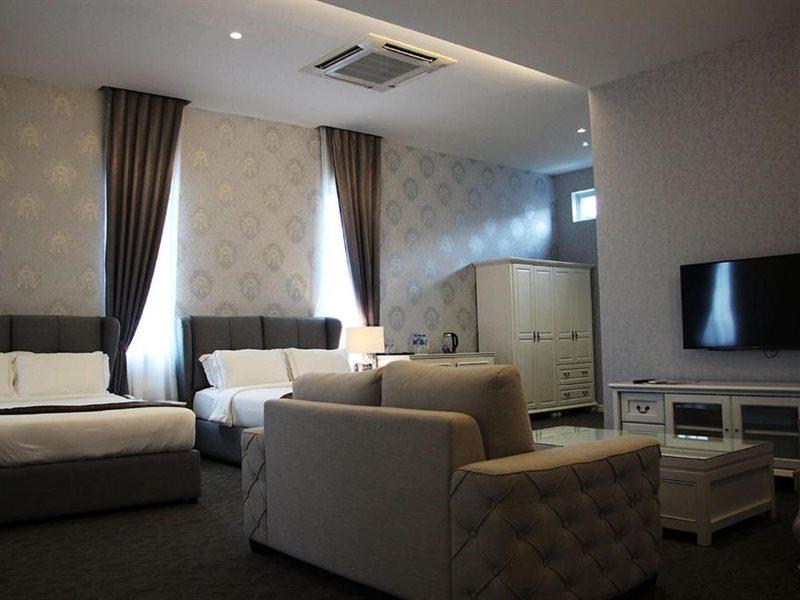 Casa Bianca Hotel Keluang Luaran gambar